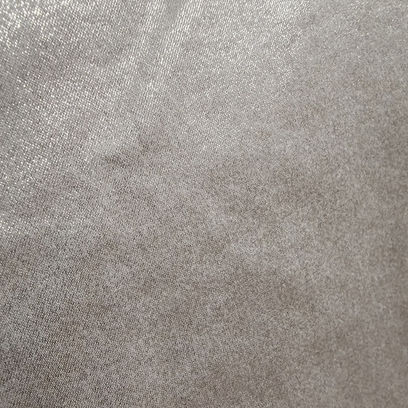 NWOT Lane Bryant Metallic Pink Rose Gold Mid Rise Super Stretch Skinny Petite - Picture 6 of 7